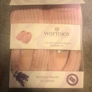 Warmie’s microwaveable slippers